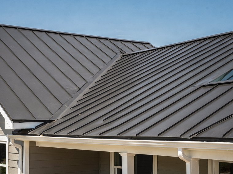 Metal roofing installation in The Woodlands, TX