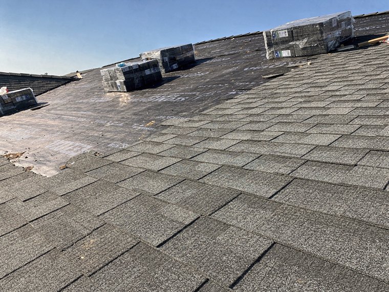 Roof replacement in The Woodlands, TX